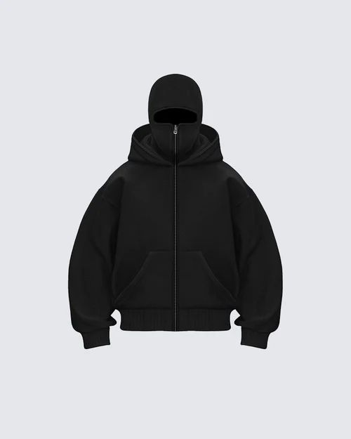 full zipper hoodie